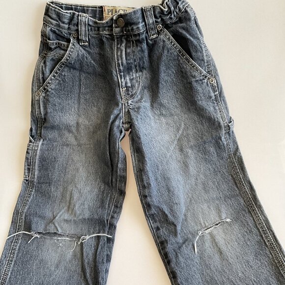 CARPENTER BLUE JEAN DISTRESSED - Picture 4 of 7
